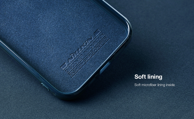 Ốp Lưng iPhone 12 12 Pro Dạng Da Hiệu Hiệu Nillkin Aoge Leather cao cấp thiết kế bằng chất liệu da công nghiệp ôm sát thân máy, chống va đạp trầy xước máy.